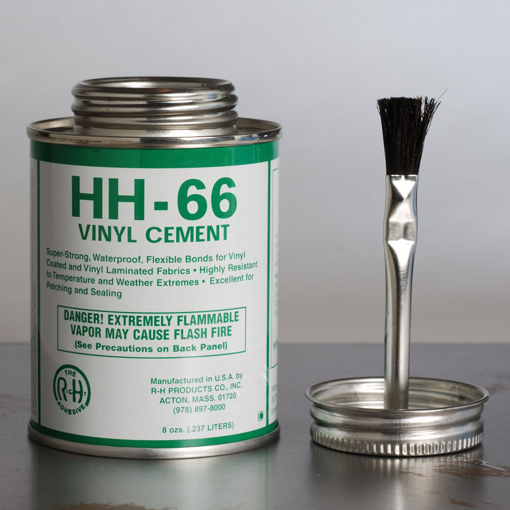 hh-66 vinyl cement 8oz. foam/mats/awnings/seam sealing w